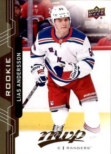 #246 Lias Andersson - New York Rangers - 2018-19 Upper Deck MVP Hockey