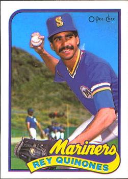 #246 Rey Quinones - Seattle Mariners - 1989 O-Pee-Chee Baseball
