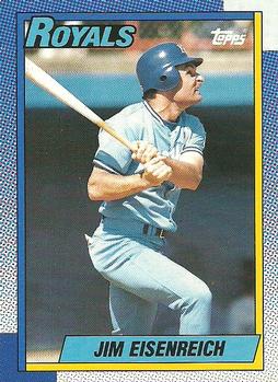 #246 Jim Eisenreich - Kansas City Royals - 1990 O-Pee-Chee Baseball