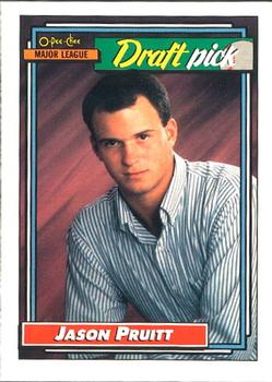 #246 Jason Pruitt - Kansas City Royals - 1992 O-Pee-Chee Baseball