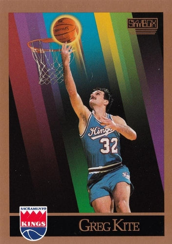 #247 Greg Kite - Sacramento Kings - 1990-91 SkyBox Basketball