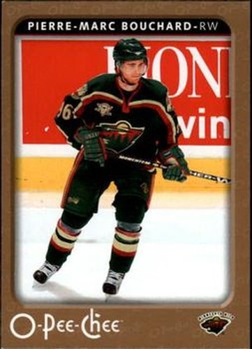 #247 Pierre-Marc Bouchard - Minnesota Wild - 2006-07 O-Pee-Chee Hockey