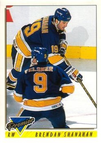 #247 Brendan Shanahan - St. Louis Blues - 1993-94 O-Pee-Chee Premier Hockey