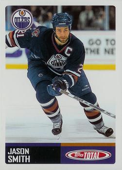 #247 Jason Smith - Edmonton Oilers - 2002-03 Topps Total Hockey