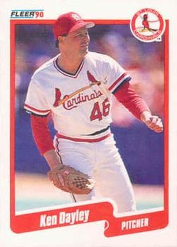 #247 Ken Dayley - St. Louis Cardinals - 1990 Fleer USA Baseball