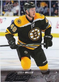 #247 Colin Miller - Boston Bruins - 2015-16 Upper Deck Hockey