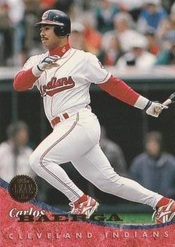 #247 Carlos Baerga - Cleveland Indians - 1994 Leaf Baseball
