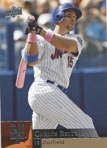 #247 Carlos Beltran - New York Mets - 2009 Upper Deck Baseball