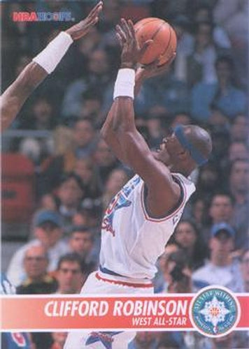 #247 Clifford Robinson - Portland Trail Blazers - 1994-95 Hoops Basketball