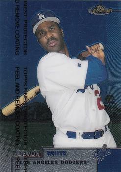 #247 Devon White - Los Angeles Dodgers - 1999 Finest Baseball