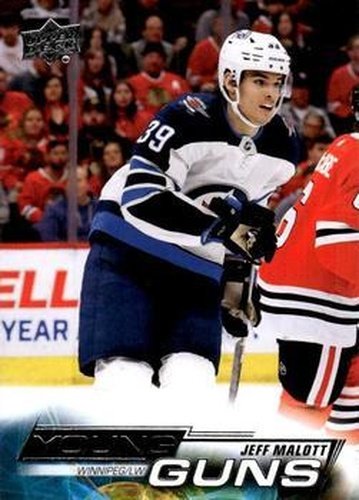 #247 Jeff Malott - Winnipeg Jets - 2022-23 Upper Deck Hockey