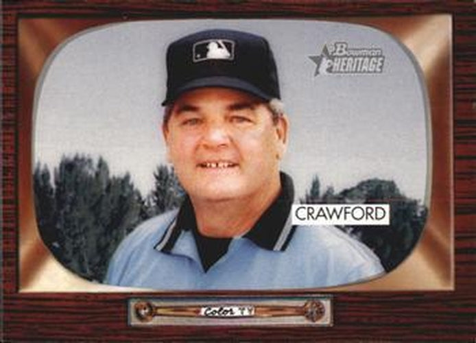 #247 Jerry Crawford - - 2004 Bowman Heritage Baseball