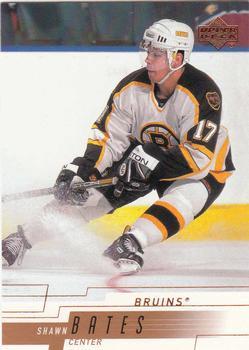 #247 Shawn Bates - Boston Bruins - 2000-01 Upper Deck Hockey