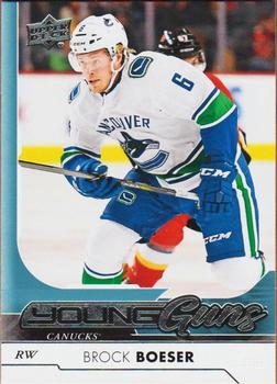 #247 Brock Boeser - Vancouver Canucks - 2017-18 Upper Deck Hockey
