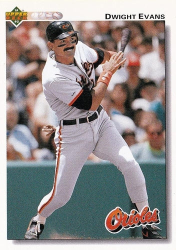 #248 Dwight Evans - Baltimore Orioles - 1992 Upper Deck Baseball