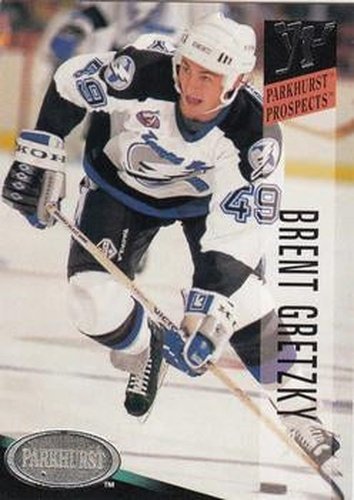 #248 Brent Gretzky - Tampa Bay Lightning - 1993-94 Parkhurst Hockey
