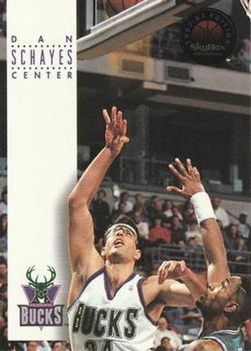 #248 Danny Schayes - Milwaukee Bucks - 1993-94 SkyBox Premium Basketball
