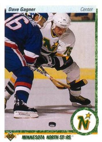 #248 Dave Gagner - Minnesota North Stars - 1990-91 Upper Deck Hockey
