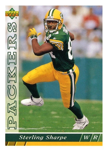 248 Sterling Sharpe - Green Bay Packers - 1993 Upper Deck Football