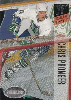 #249 Chris Pronger - Hartford Whalers - 1993-94 Parkhurst Hockey