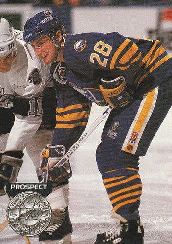 #249 Donald Audette - Buffalo Sabres - 1991-92 Pro Set Platinum Hockey