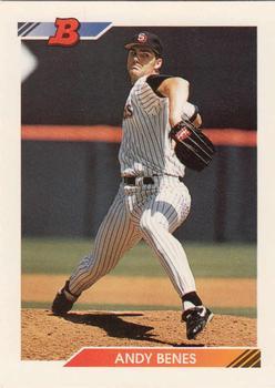 #249 Andy Benes - San Diego Padres - 1992 Bowman Baseball