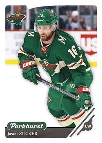 #249 Jason Zucker - Minnesota Wild - 2018-19 Parkhurst Hockey