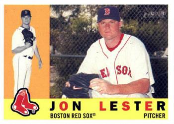 #249 Jon Lester - Boston Red Sox - 2009 Topps Heritage Baseball
