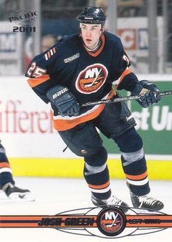 #249 Josh Green - New York Islanders - 2000-01 Pacific Hockey