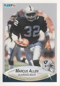 #249 Marcus Allen - Los Angeles Raiders - 1990 Fleer Football