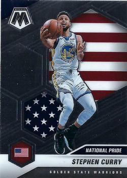 #249 Stephen Curry - Golden State Warriors - 2020-21 Panini Mosaic Basketball