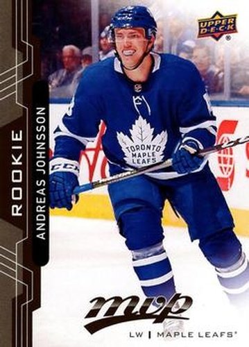 #249 Andreas Johnsson - Toronto Maple Leafs - 2018-19 Upper Deck MVP Hockey