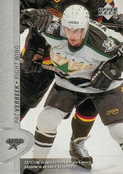 #249 Pat Verbeek - Dallas Stars - 1996-97 Upper Deck Hockey