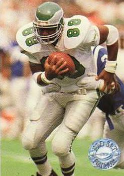 #249 Keith Jackson - Philadelphia Eagles - 1991 Pro Set Platinum Football
