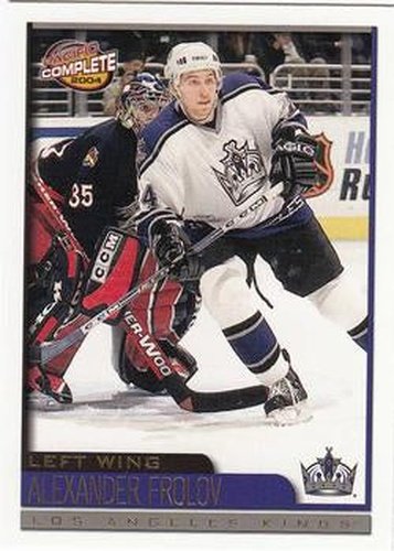 #249 Alexander Frolov - Los Angeles Kings - 2003-04 Pacific Complete Hockey