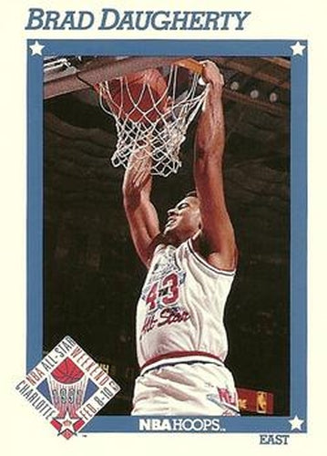 #249 Brad Daugherty - Cleveland Cavaliers - 1991-92 Hoops Basketball