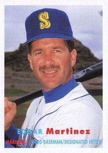#24 Edgar Martinez - Seattle Mariners - 2021 Topps Archives Baseball