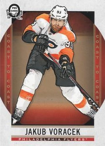 #24 Jakub Voracek - Philadelphia Flyers - 2018-19 O-Pee-Chee Coast to Coast Hockey