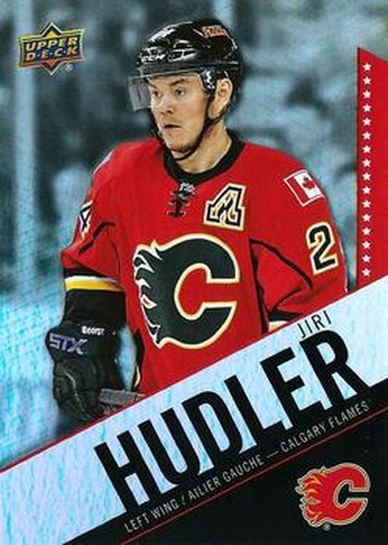 #24 Jiri Hudler - Calgary Flames - 2015-16 Upper Deck Tim Hortons Hockey