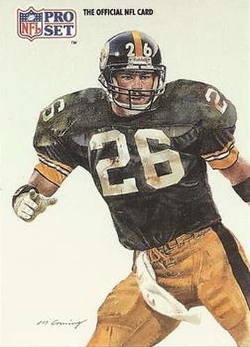 #424 Rod Woodson - Pittsburgh Steelers - 1991 Pro Set Football