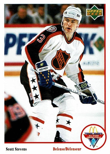 #Mc-24 Scott Stevens - St. Louis Blues - 1991-92 Upper Deck McDonald's All-Stars Hockey