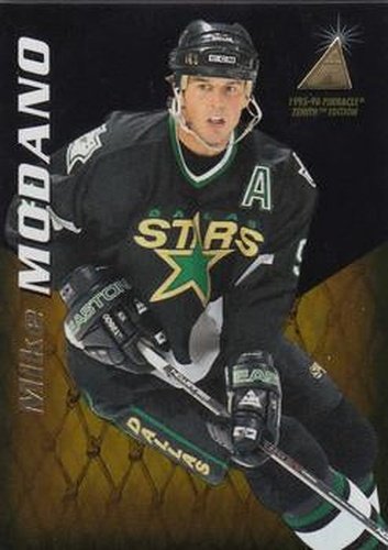 #24 Mike Modano - Dallas Stars - 1995-96 Zenith Hockey