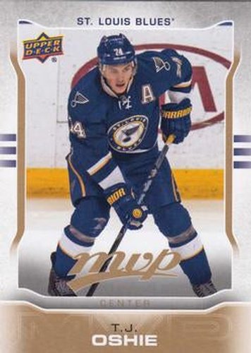 #24 T.J. Oshie - St. Louis Blues - 2014-15 Upper Deck MVP Hockey