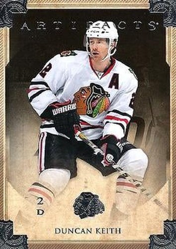 #24 Duncan Keith - Chicago Blackhawks - 2013-14 Upper Deck Artifacts Hockey