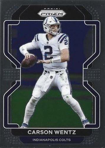 #24 Carson Wentz - Indianapolis Colts - 2021 Panini Prizm Football