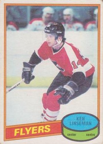 #24 Ken Linseman - Philadelphia Flyers - 1980-81 O-Pee-Chee Hockey