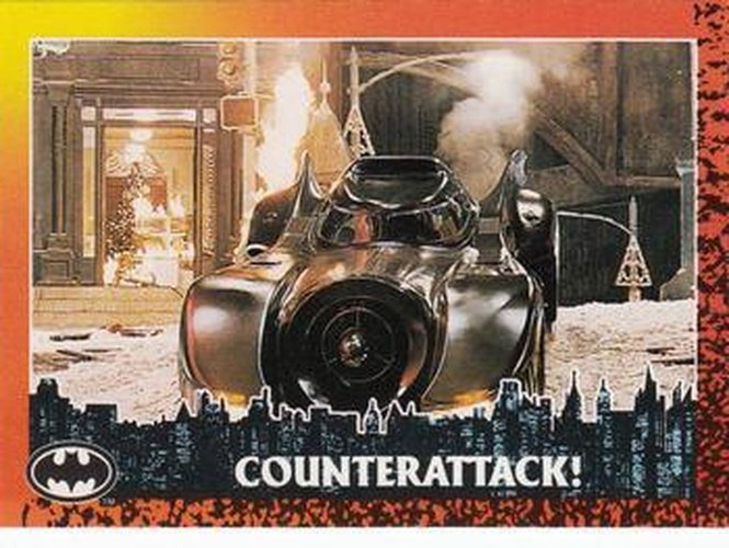 #24 Counterattack! - 1992 Topps Batman Returns