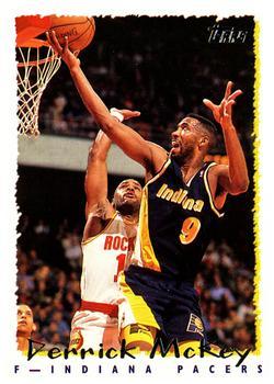 #24 Derrick McKey - Indiana Pacers - 1994-95 Topps Basketball