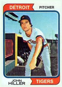 #24 John Hiller - Detroit Tigers - 1974 Topps Baseball