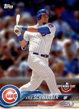 #24 Kyle Schwarber - Chicago Cubs - 2018 Topps Opening Day Baseball